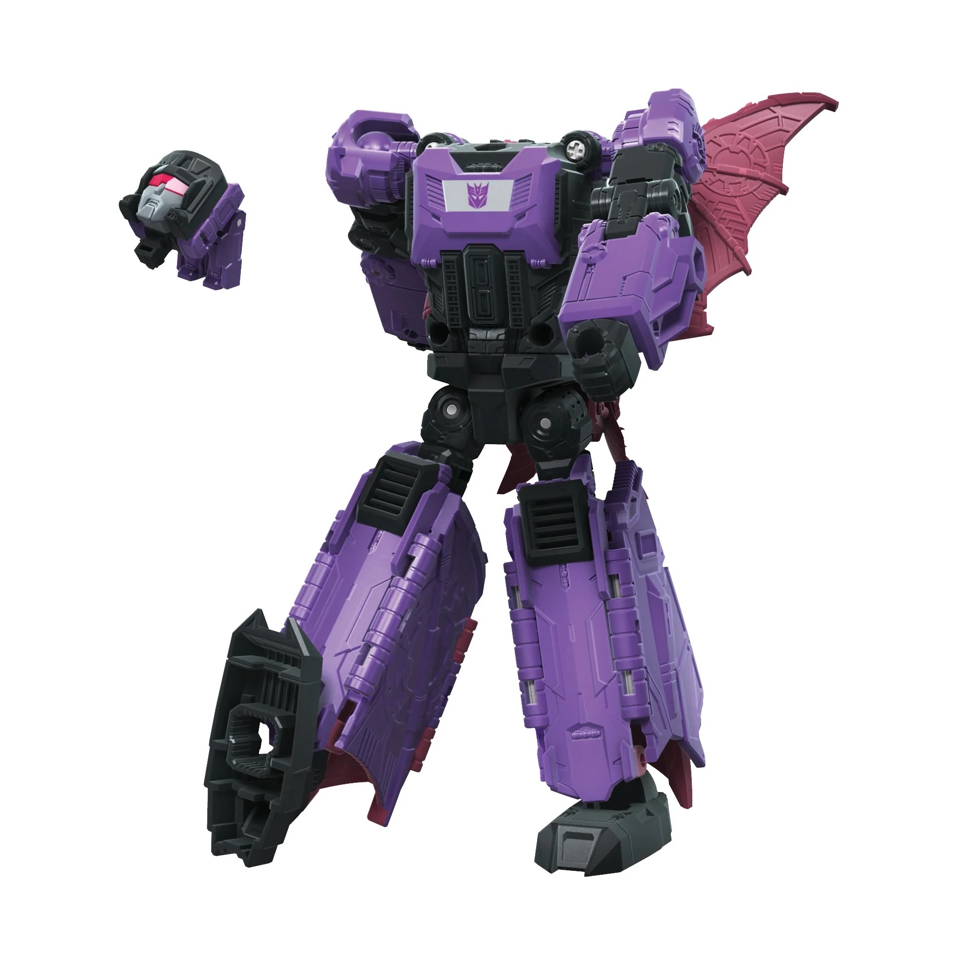 Hasbro Transformers Generations Retro Headmaster Mindwipe Figure ฮาสโบร ทรานสฟอเมอร์ส เจเนอเรชั่น หุ่นยนต์ เรโทร เฮดมาสเตอร์ มายด์วิป ขนาด 5.5 นิ้ว ลิขสิทธิ์แท้
