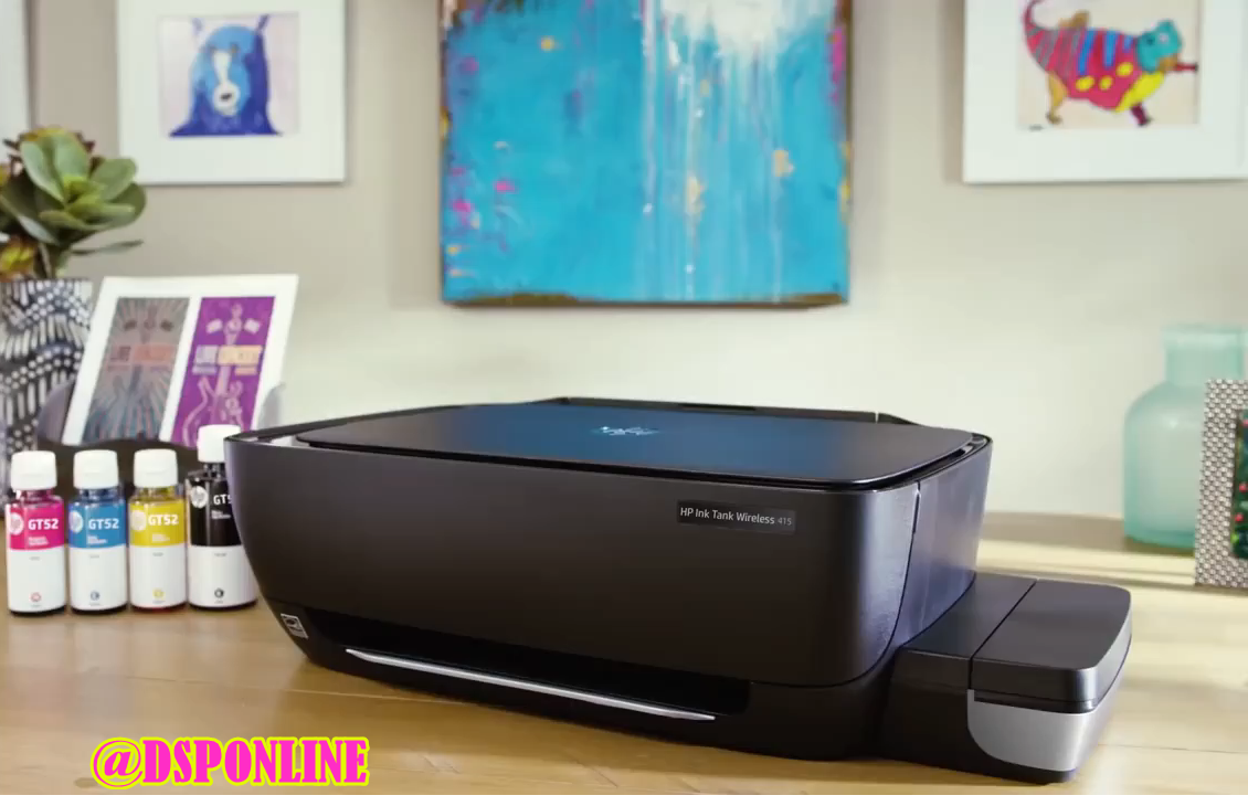 ขายถูก HP DeskJet Ink 415 + INK TANK All-in-One Printer เครื่องพิมพ์ ถ่ายเอกสาร สีและขาวดำ สแกน ระบบแทงค์ WiFi สั่งพิมพ์จากมือถือได้ ประกันศูนย์