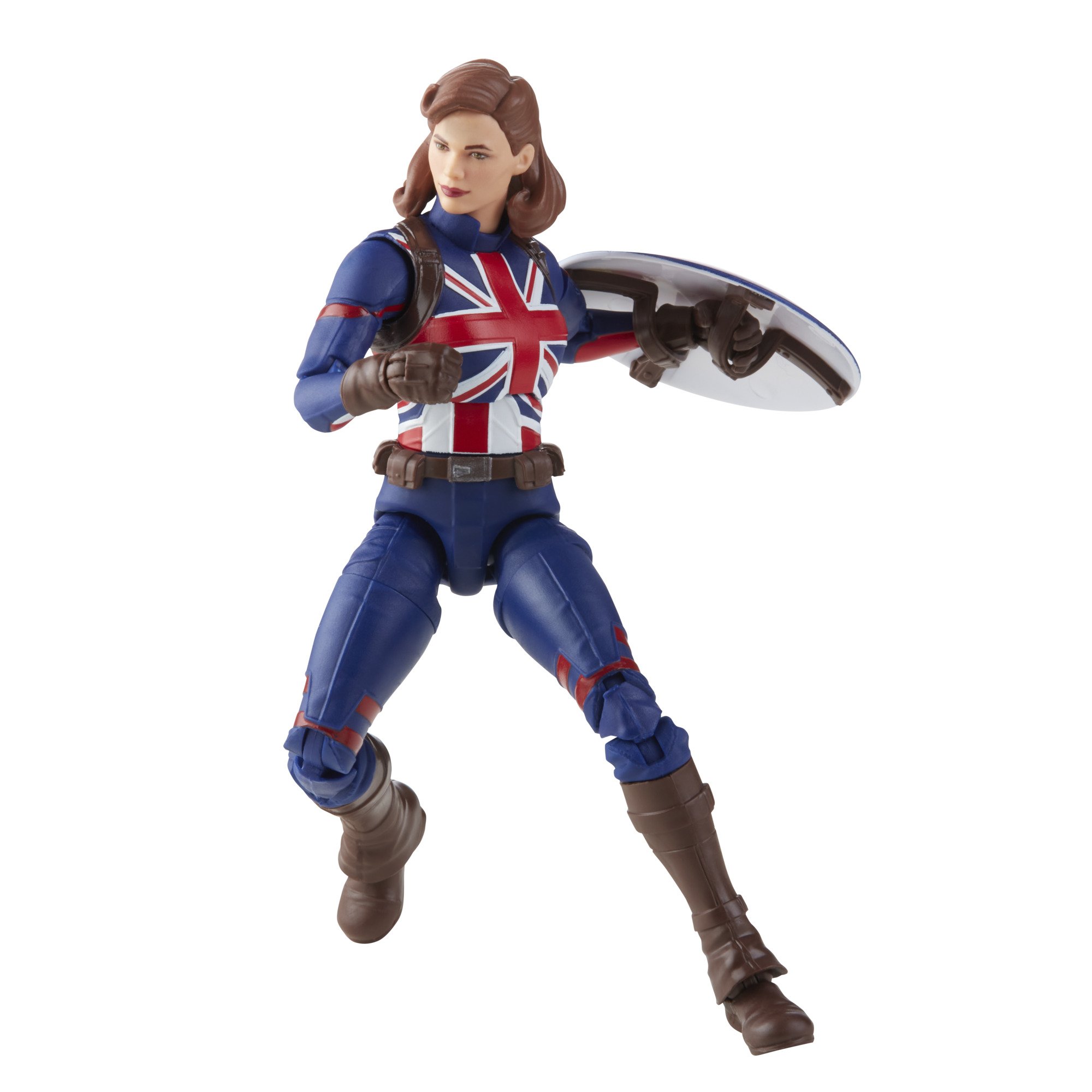 Hasbro Marvel Legends Series What If Captain Carter 6-inch Figure ฮาสโบร มาร์เวล เลเจนด์ ซีรี่ย์ส หุ่นโมเดลฟิกเกอร์ วอท อีฟ กัปตัน คาร์เตอร์ ขนาด 6 นิ้ว ลิขสิทธิ์แท้