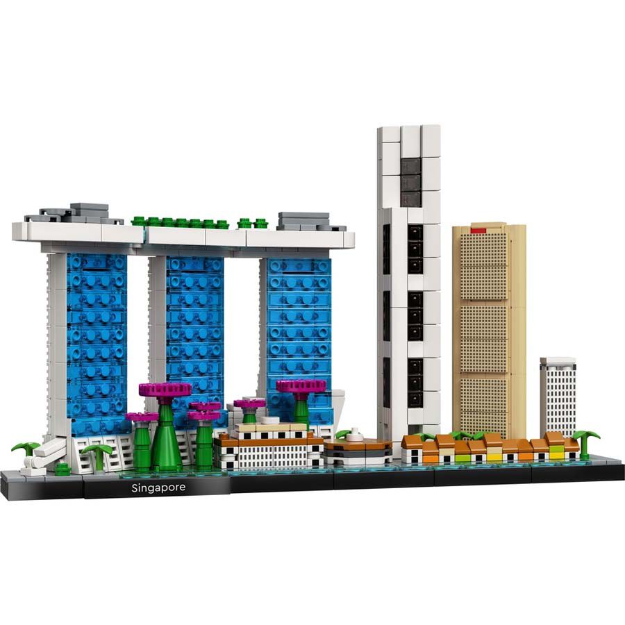 LEGO Architecture Singapore เลโก้ ตัวต่อเสริมทักษะ อาคิเทคเจอร์ สิงคโปร์ รุ่น 21057