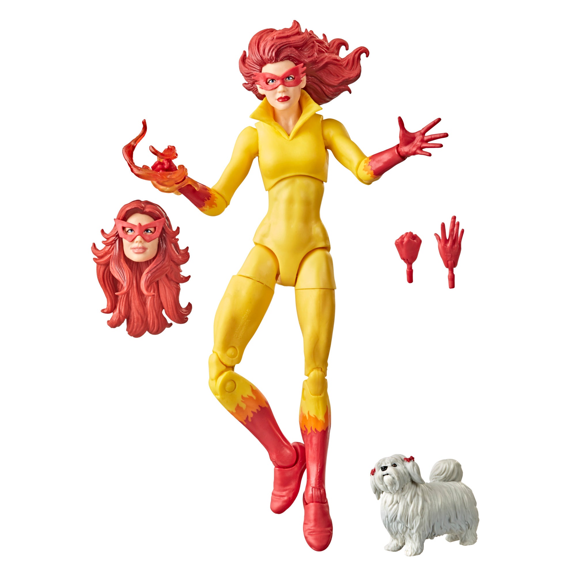 Hasbro Marvel Legends Series Firestar 6-inch Figure ฮาสโบร มาร์เวล เลเจนด์ ซีรี่ย์ส หุ่นโมเดลฟิกเกอร์ ไฟร์สตาร์ ขนาด 6 นิ้ว ลิขสิทธิ์แท้
