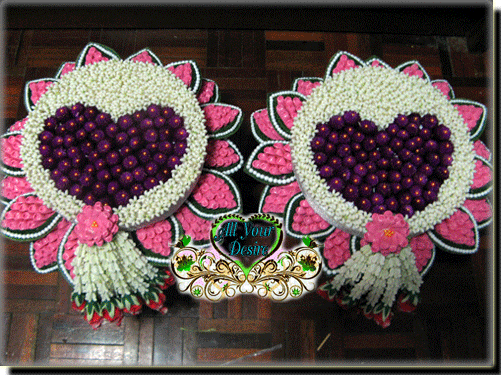พานสินสอด SS 008 - ราคาพานละ 1,500 บาท / คู่ละ 2,600 บาท