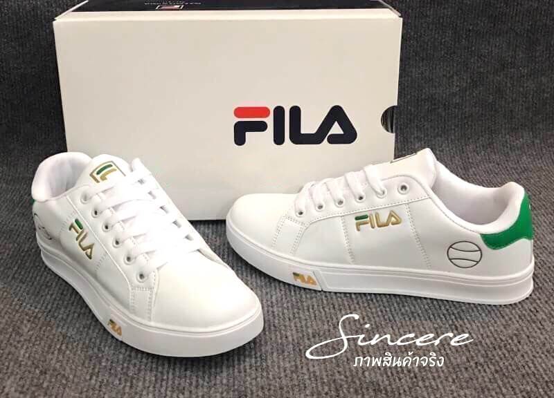 รองเท้าผ้าใบ Style Fila ทรง sport Girl (สีเขียว)