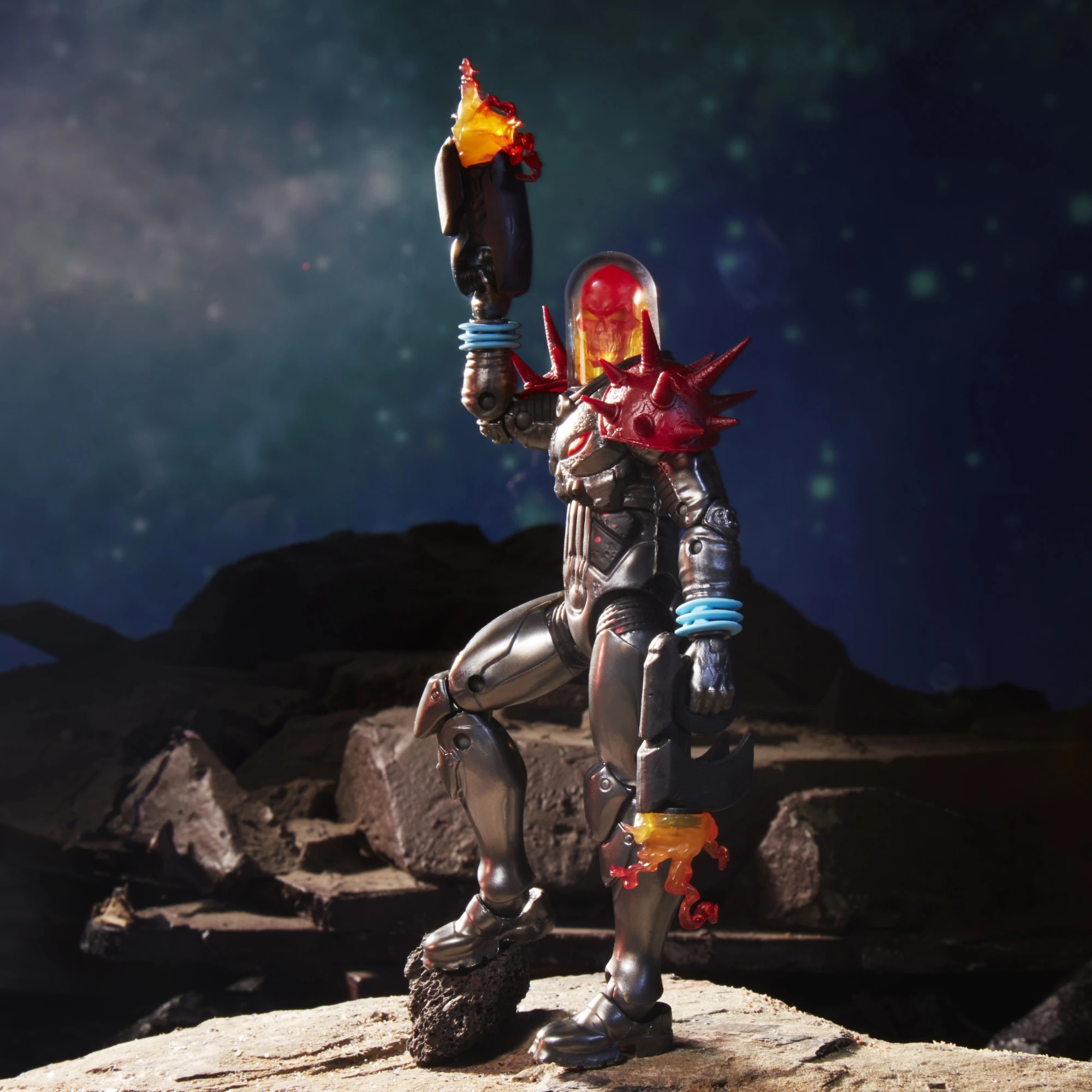 Hasbro Marvel Legends Series Cosmic Ghost Rider 6-inch Figure ฮาสโบร มาร์เวล เลเจนด์ ซีรี่ย์ส หุ่นโมเดลฟิกเกอร์ คอสมิค โกสท์ ไรเดอร์ ขนาด 6 นิ้ว พร้อมมอเตอร์ไซด์ ลิขสิทธิ์แท้