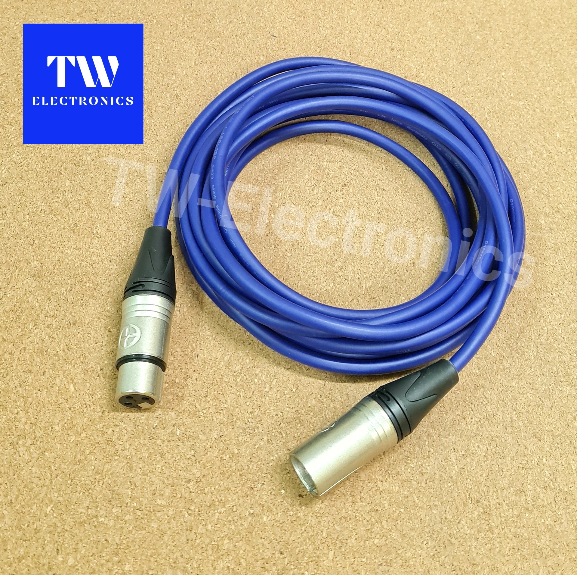 สายXLR (ตัวผู้) - XLR (ตัวเมีย) **สั่งทำ ติดต่อไลน์: tw28shop