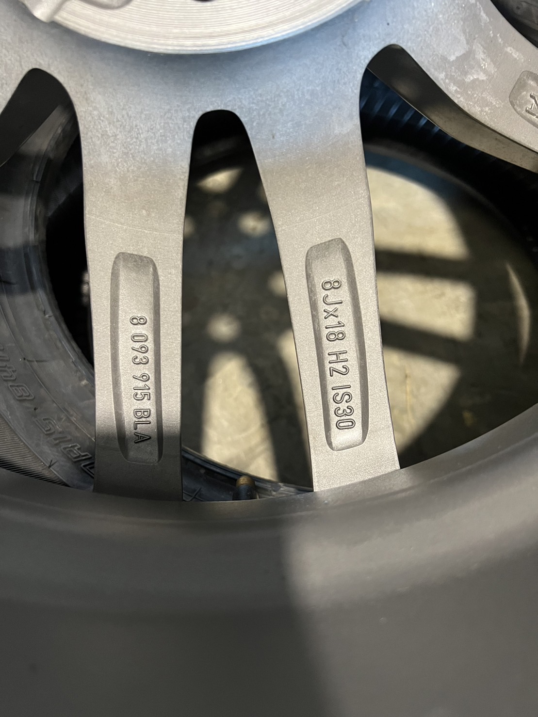 ล้อbmwแท้ BMW 5 SERIES G30 G31 18"นิ้ว