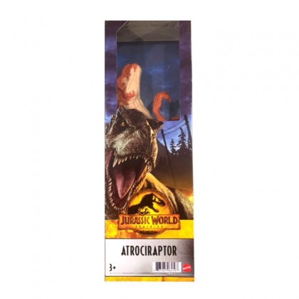 Mattel Jurassic World 12" Atrociraptor (GXW56) แมทเทล จูราสสิค เวิลด์ ของเล่นแอ็กชั่นฟิกเกอร์ไดโนเสาร์ อโทรซิแรปเตอร์ สีส้ม