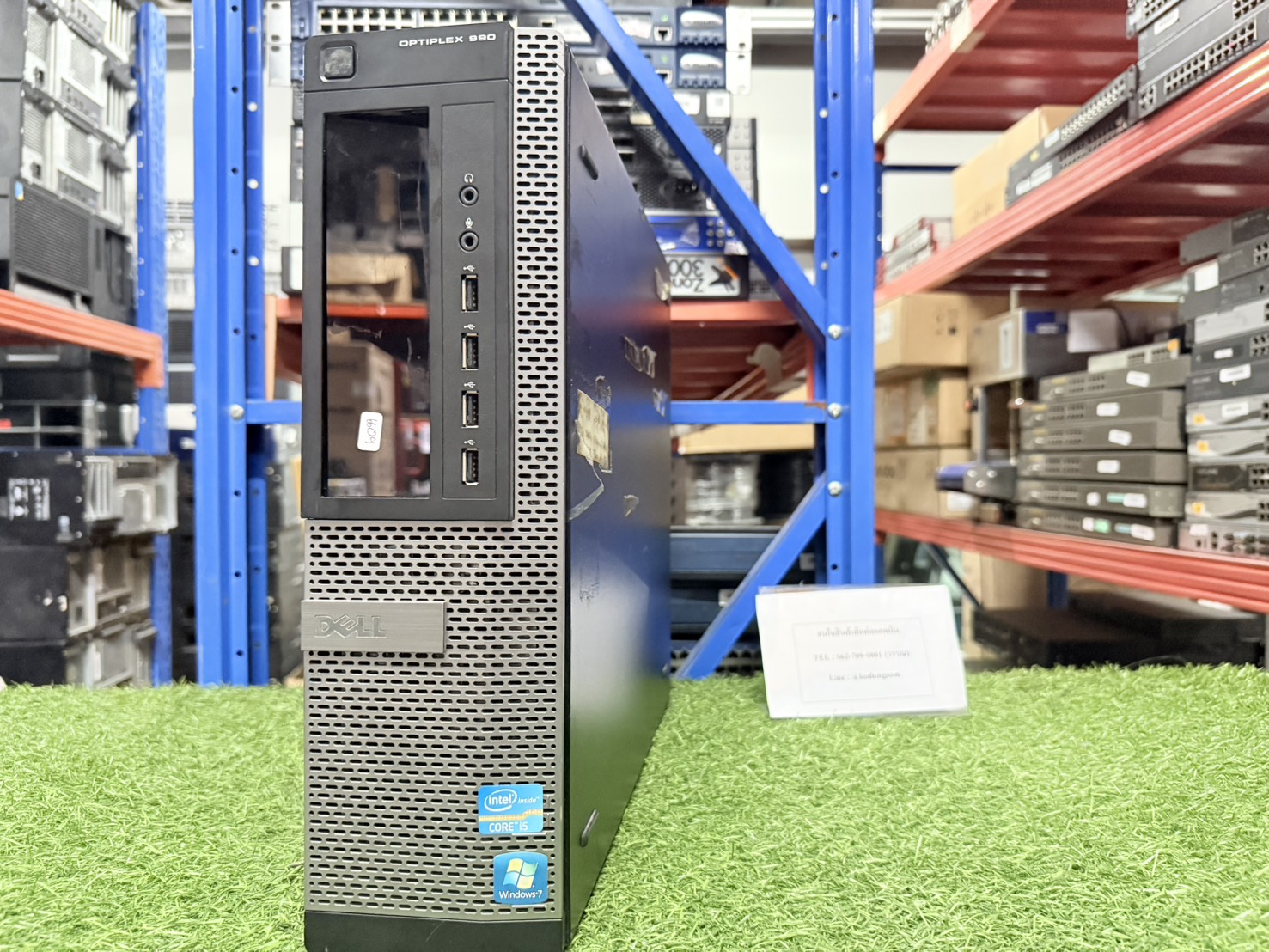 คอมพิวเตอร์ Dell OptiPlex 990 DT CPU i5-2400 Ram 8 GB HDD 1TB