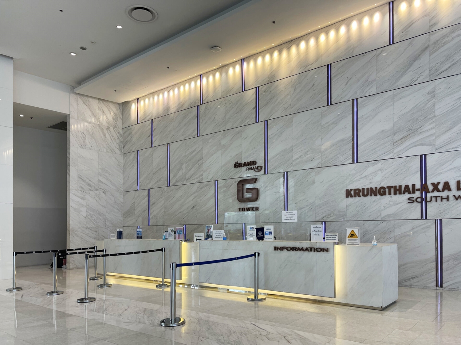 อาคารจี ทาวเวอร์ (G Tower) สำนักงานให้เช่า เกรดเอ ย่านพระราม 9 - รัชดาภิเษก ใกล้รถไฟฟ้า MRT พระราม 9 กรุงเทพฯ