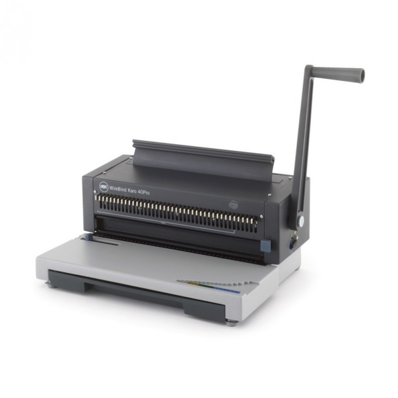 เครื่องเข้าเล่มขดลวด 3:1 แบบมือโยก GBC KARO 40PRO