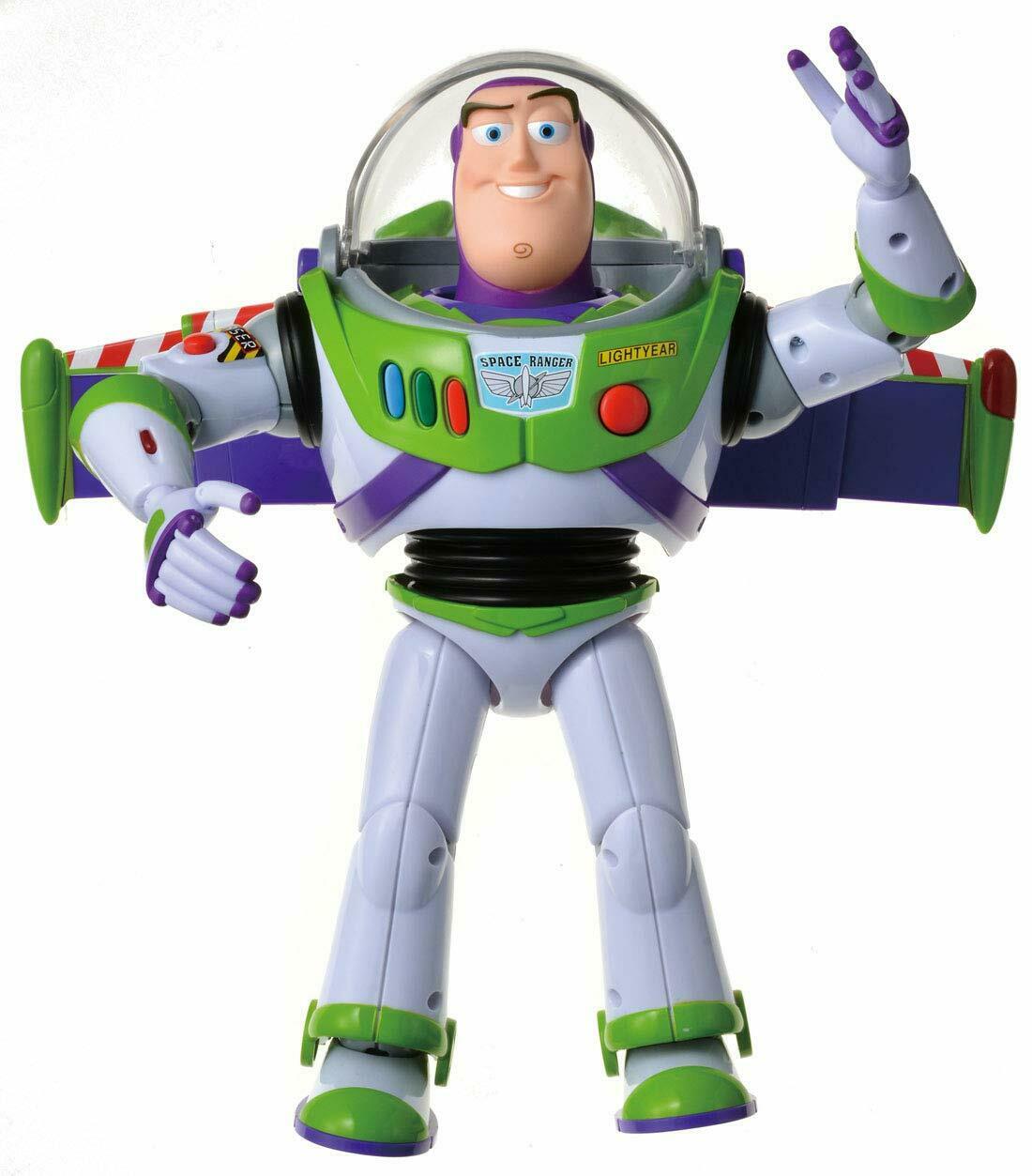 โมเดลตุ๊กตา Toy Story : Buzz Lightyear Life-Size Interactive Talking Figure แบรนด์ TAKARA TOMY มีเสียงพูดได้ 30คำ ลิขสิทธิ์แท้
