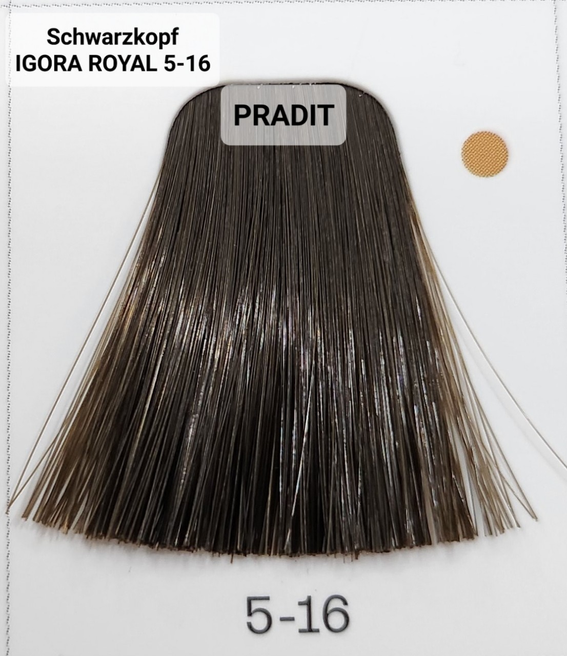 Schwarzkopf Igora Royal ครีมย้อมผม อีโกร่า รอยัล เบอร์ 5-16 (60ml) 80 กรัม