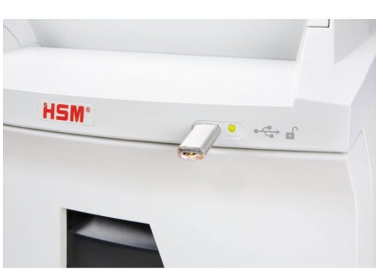 ขายถูก เครื่องทำลายเอกสาร รุ่น HSM AF300 (4,5x30) AutoFeed 12-14แผ่น ตัดเป็นชิ้น