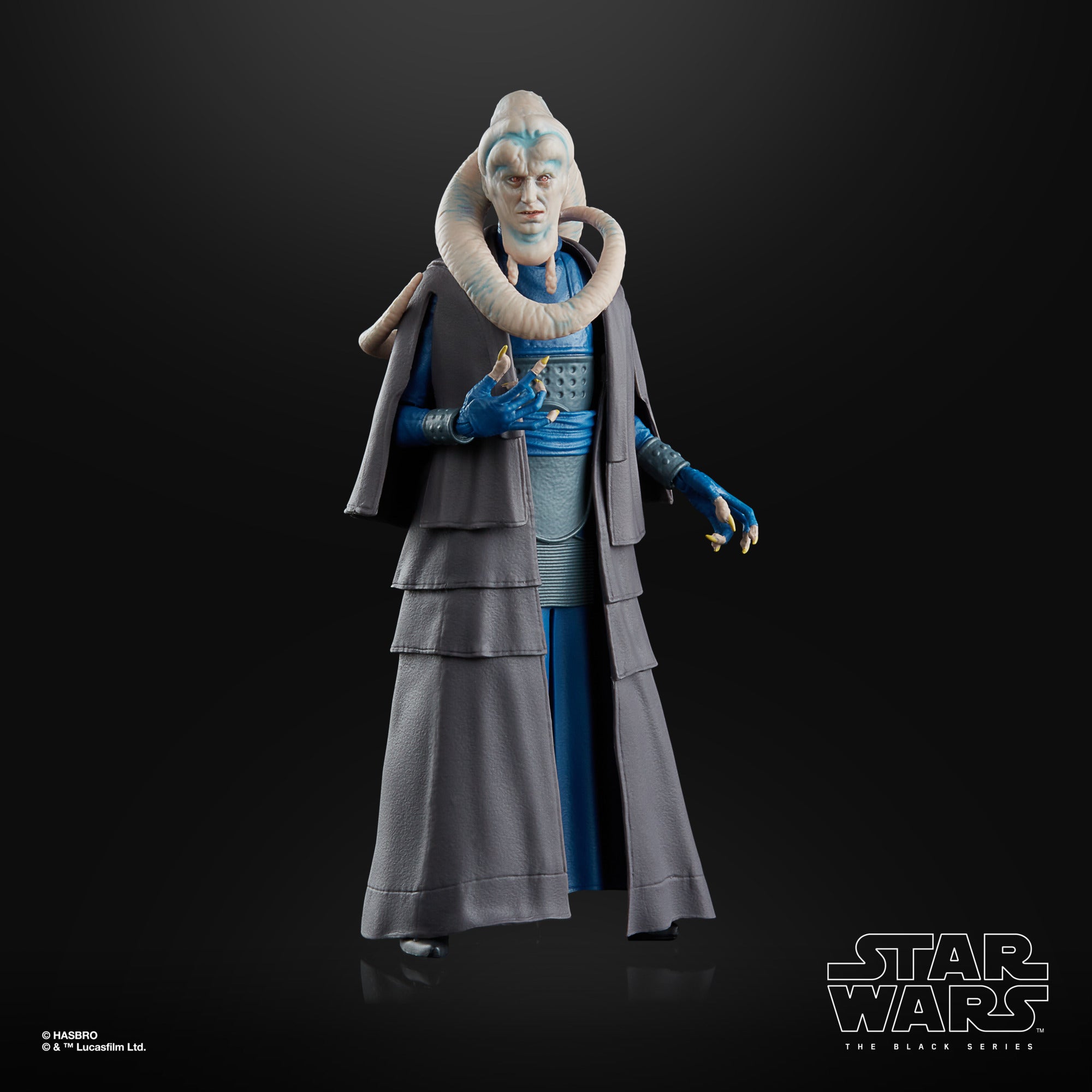 Hasbro Star Wars The Black Series Bib Fortuna 6-inch-scale Figure ฮาสโบร สตาร์ วอร์ส เดอะ แบล็ค ซีรีส์ หุ่นโมเดลฟิกเกอร์ บิบ ฟอร์ทูนา ขนาด 6 นิ้ว ลิขสิทธิ์แท้