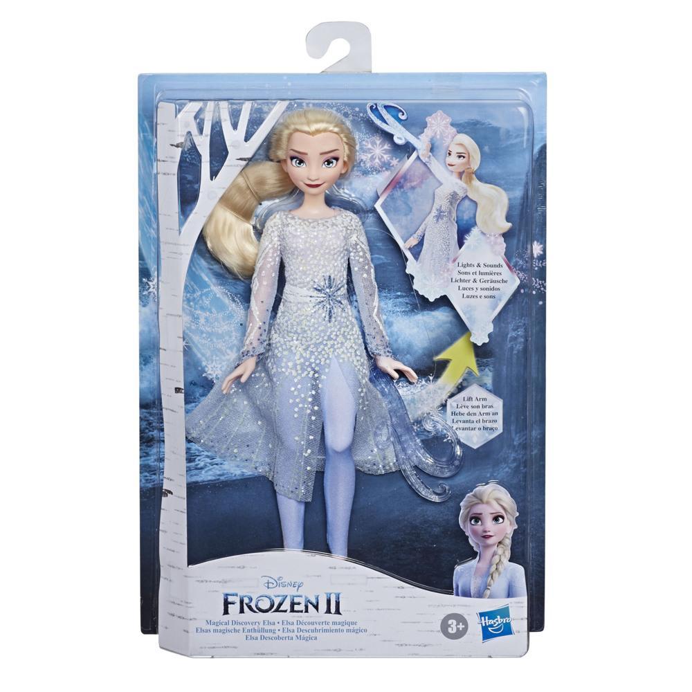 Hasbro Disney Frozen Magical Discovery Elsa Doll with Lights and Sounds ฮาสโบร ดิสนี่ย์ โฟรเซ่น ตุ๊กตาเอลซ่า สูง 28 ซม. มีเสียง มีไฟ ลิขสิทธิ์แท้