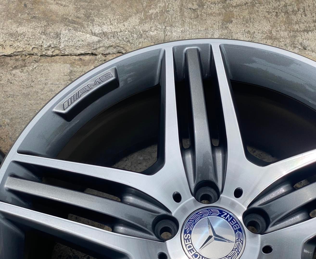 ล้อเบนซ์แท้ AMG ST7 w221 19" S63