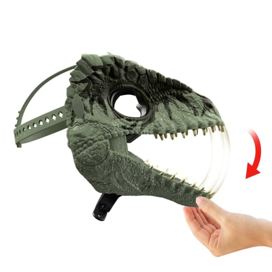 Mattel Jurassic World Dino Mask Giganotosaurus (GWM56) แมทเทล จูราสสิค เวิลด์ ของเล่นแอ็กชั่นฟิกเกอร์ไดโนเสาร์ หน้ากาก จิแกนโนโตซอรัส