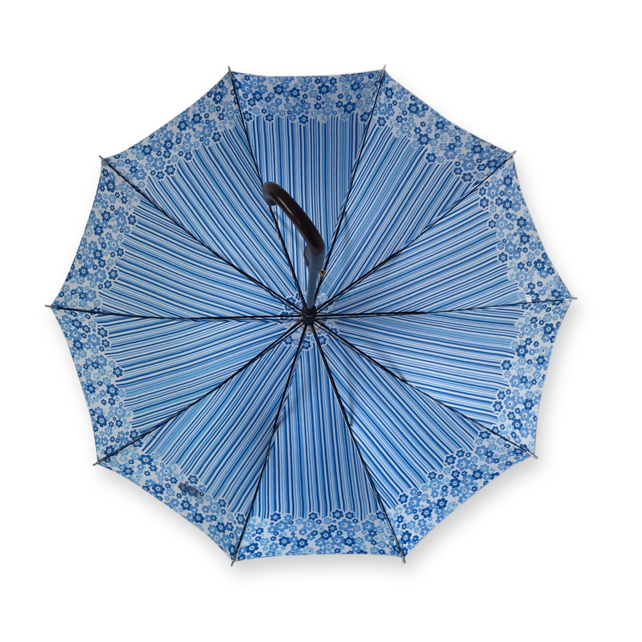 ร่มตอนเดียว22 8ก้านรหัสลายดอกไม้