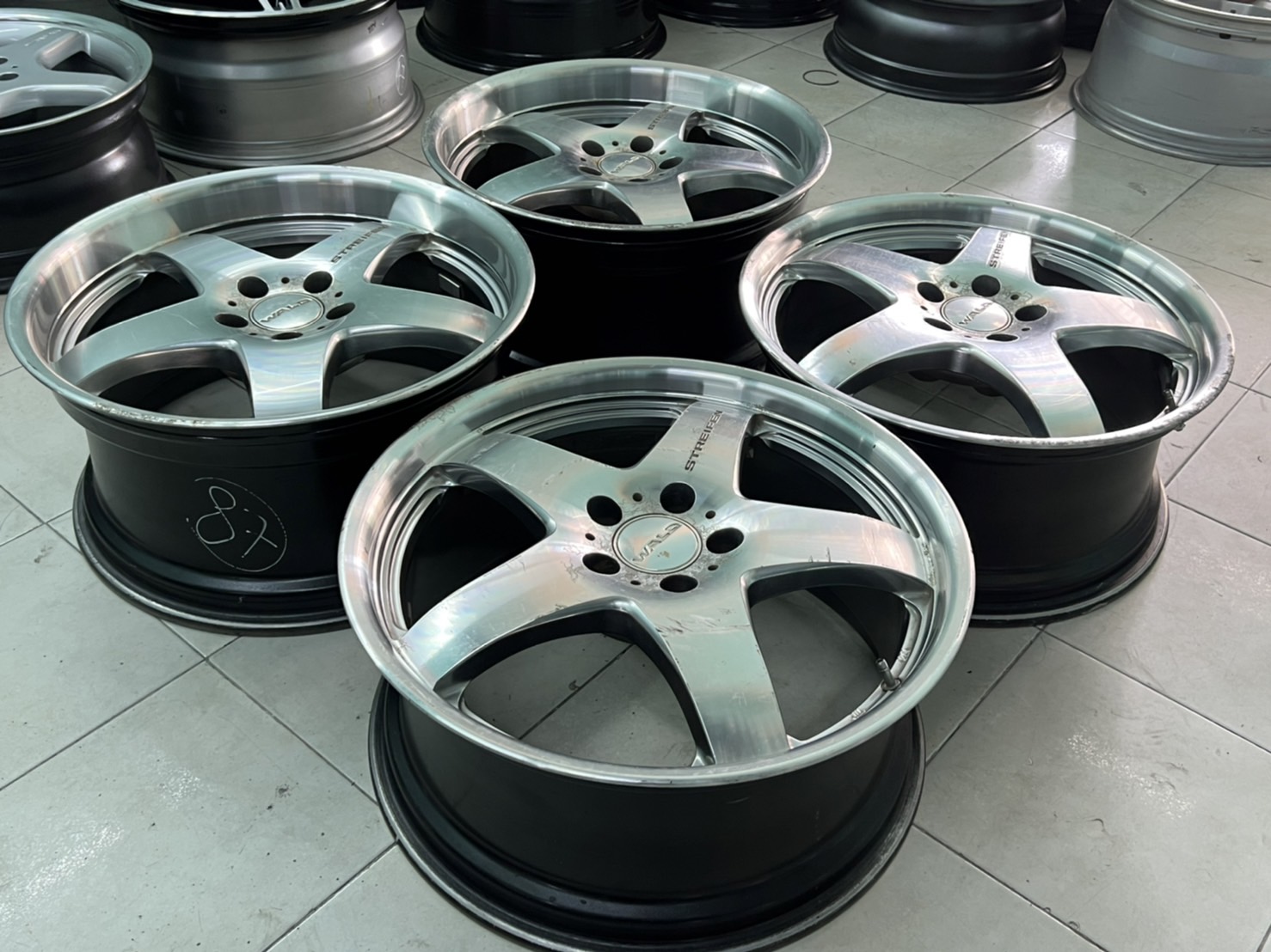 ล้อแท้เบนซ์ WALD streifen 19" ตามสภาพ