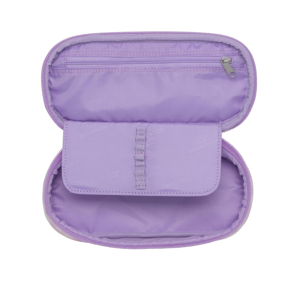 Oval pencil case, Unicorn Princess Purple