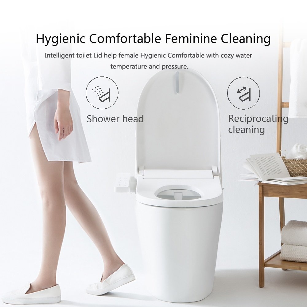 ขายถูก Xiaomi Zhimi Smartmi Smart Toilet Seat CN ฝารองนั่งชักโครกพร้อมระบบทำความสะอาดอัตโนมัติ (ของแท้ประกันศูนย์)