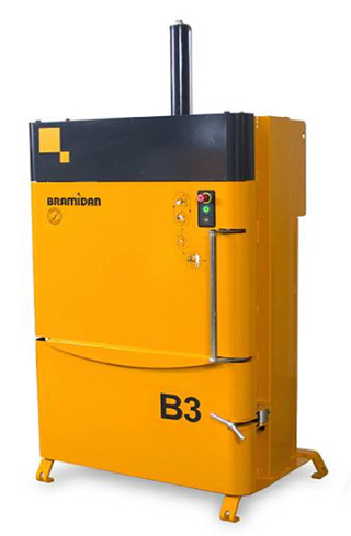 ขายถูก เครื่องอัดเศษวัสดุแนวตั้ง Bramidan รุ่น B3
