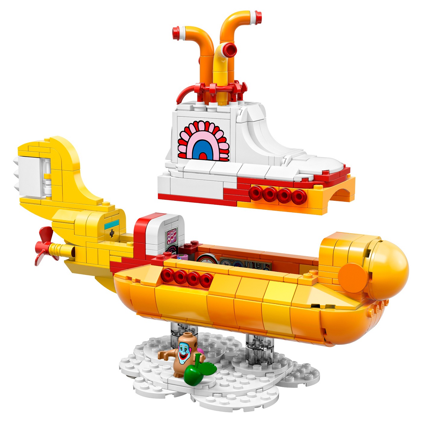 LEGO Ideas ตัวต่อเสริมทักษะ เดอะบีเทิลส์ The Beatles - Yellow Submarine รุ่น 21306