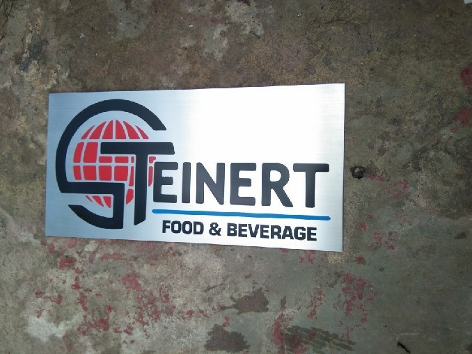 ป้ายบริษัทกัดกรด - TEINERT FOOD&BEVERAGE