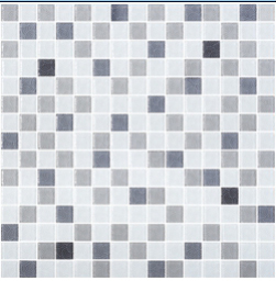 COTTO โมเสค กลาส เบลนด์ ดิซซี่02 ดำ(06S)(12x12)GA