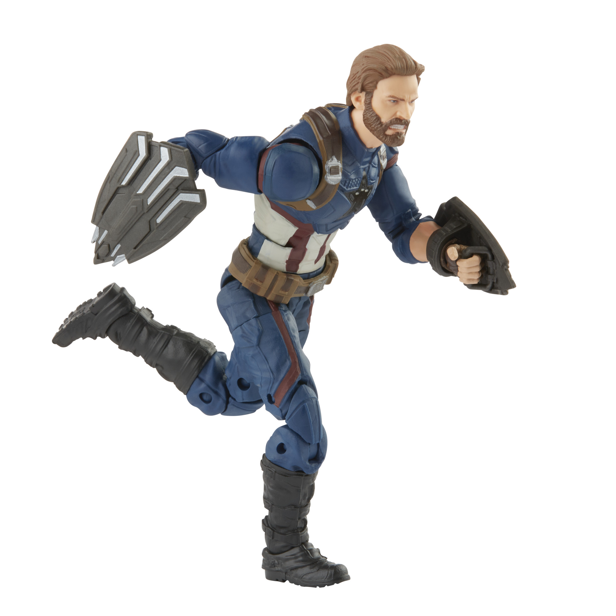 Hasbro Marvel Legends Series Captain America Avengers Infinity Saga 6-inch Scale Figure (Walmart Exclusive) ฮาสโบร มาร์เวล เลเจนด์ หุ่นโมเดลฟิกเกอร์ กัปตัน อเมริกา ขนาด 6 นิ้ว ลิขสิทธิ์แท้