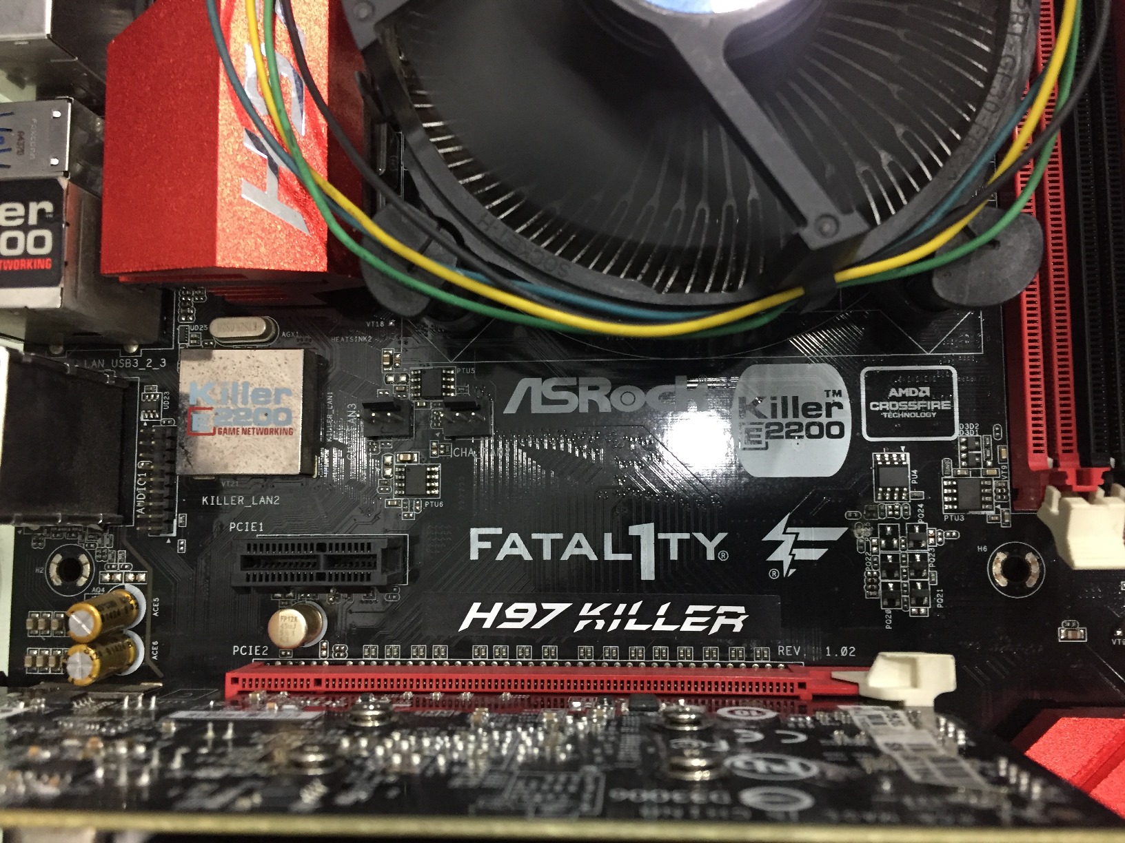 i3-4160 พร้อมบอร์ด Asrock Fatal1ty H97 Killer ไม่มีฝาหลัง