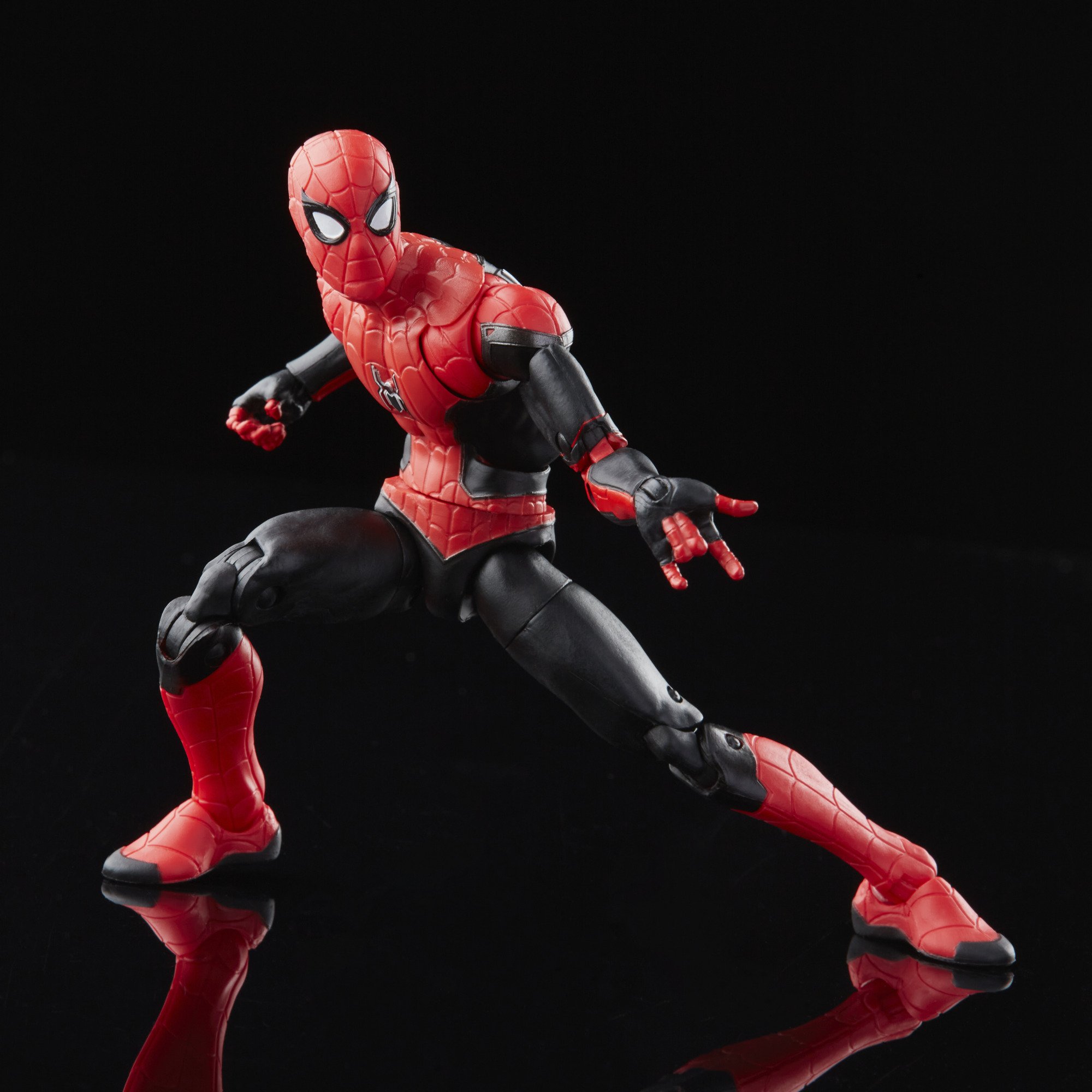 Hasbro Marvel Legends Series Upgraded suit Spider-Man (No Way Home) 6-inch Figure (Walmart Exclusive) ฮาสโบร มาร์เวล เลเจนด์ ซีรี่ย์ส หุ่นโมเดลฟิกเกอร์ อัพเกรด สูท สไปเดอร์-แมน (โน เวย์ โฮม) ขนาด 6 นิ้ว ลิขสิทธิ์แท้