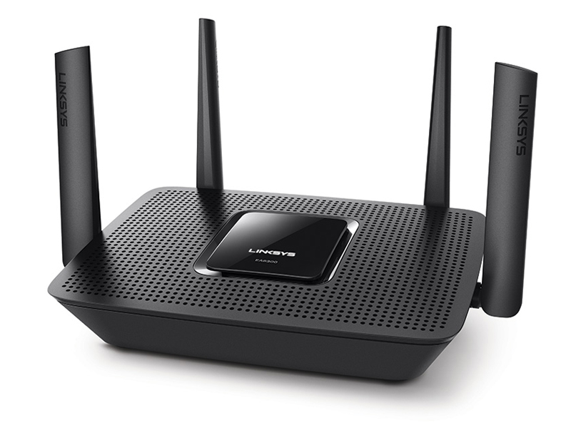 ขายถูก LINKSYS EA8300 MAX-STREAM MU-MIMO TRI-BAND AC2200 GIGABIT WI-FI ROUTER