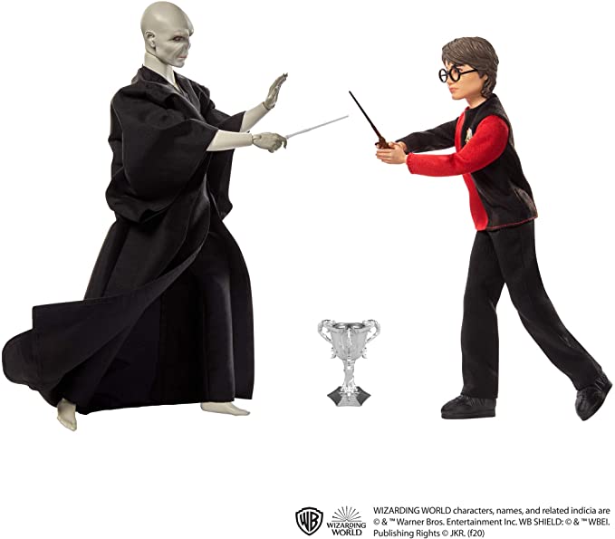 Mattel Lord Voldemort And Harry Potter Doll แมทเทล ลอร์ด โวลเดอมอร์ และ แฮรี่พอตเตอร์ รุ่น GNR38
