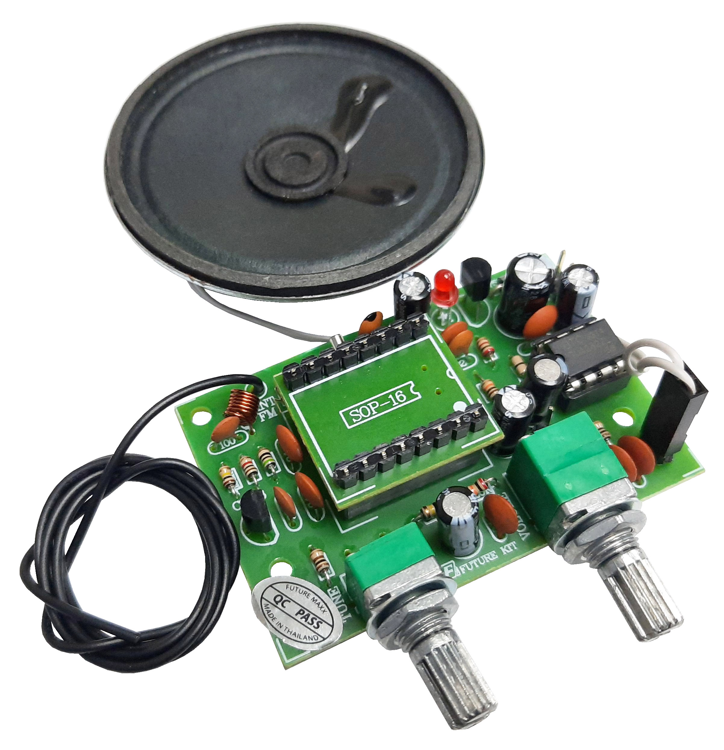 FutureKit FK717 วงจรเครื่องรับวิทยุ FM แบบ DSP (แทน FK715)