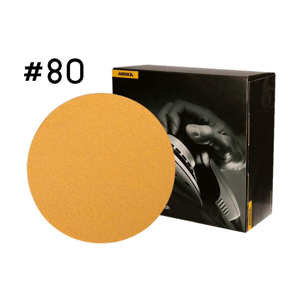 Gold 5นิ้ว กลม เบอร์ #80