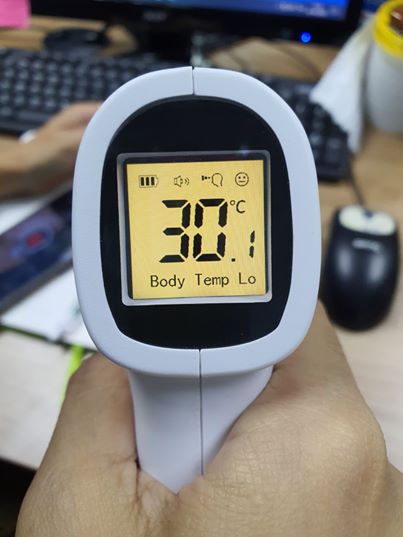 ขายถูก HIP Infrared Thermometer TP-500 HIP เครื่องวัดไข้ดิจิตอล ที่วัดอุณหภูมิอินฟาเรด สินค้าได้ อ.ย.