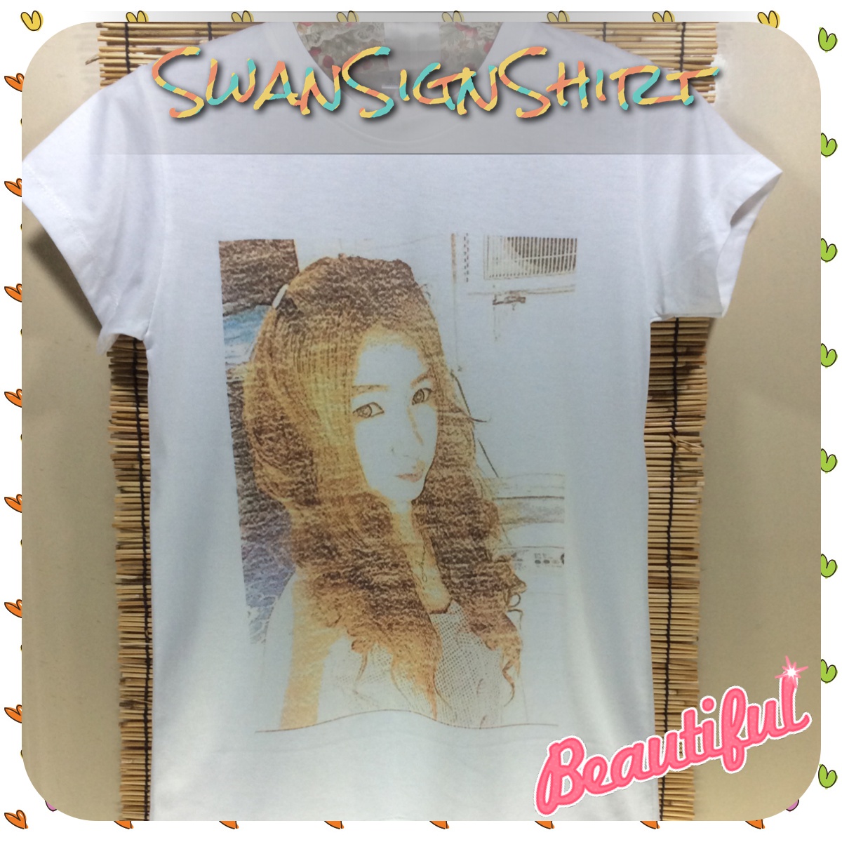 เสือยืดสกรีน สกรีนภาพถ่าย รูปวาด