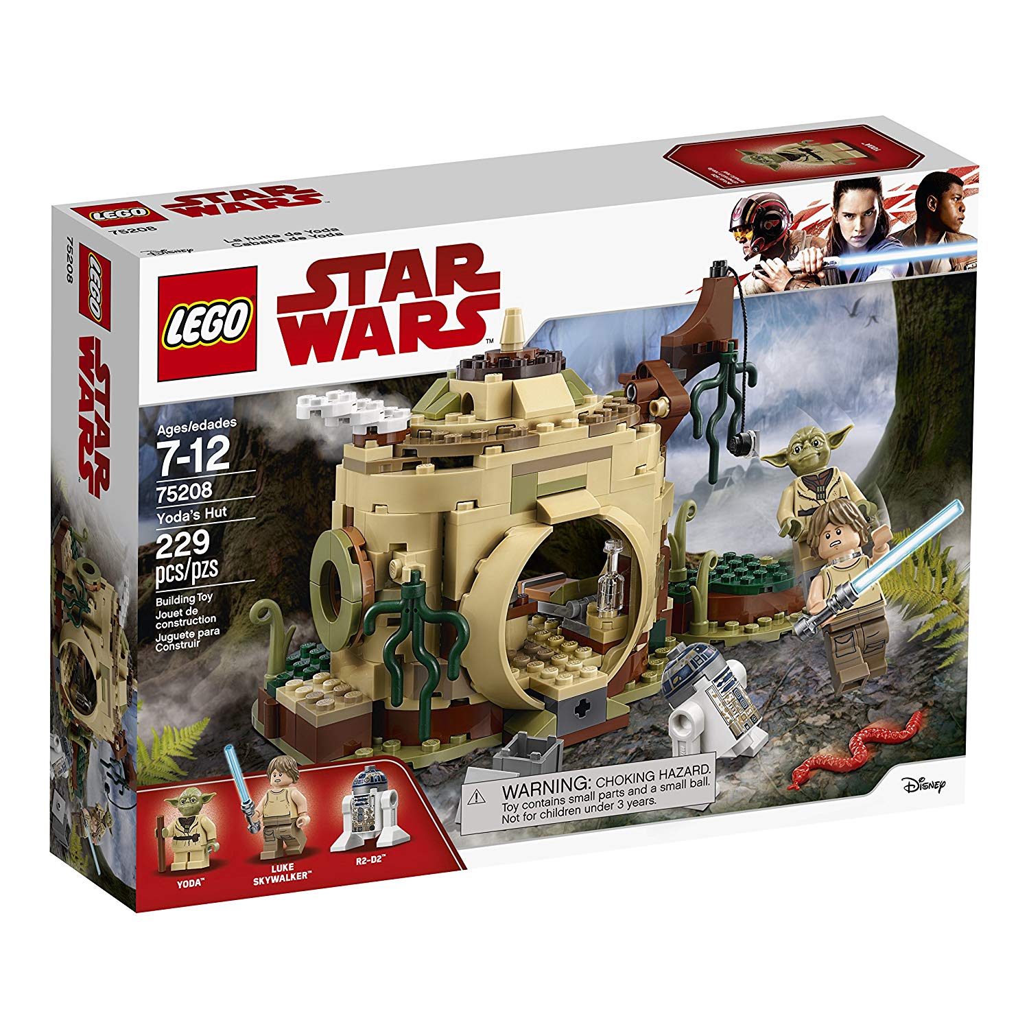 ตัวต่อเสริมทักษะ LEGO Star Wars : The Empire Strikes Back Yoda’s Hut รุ่น 75208