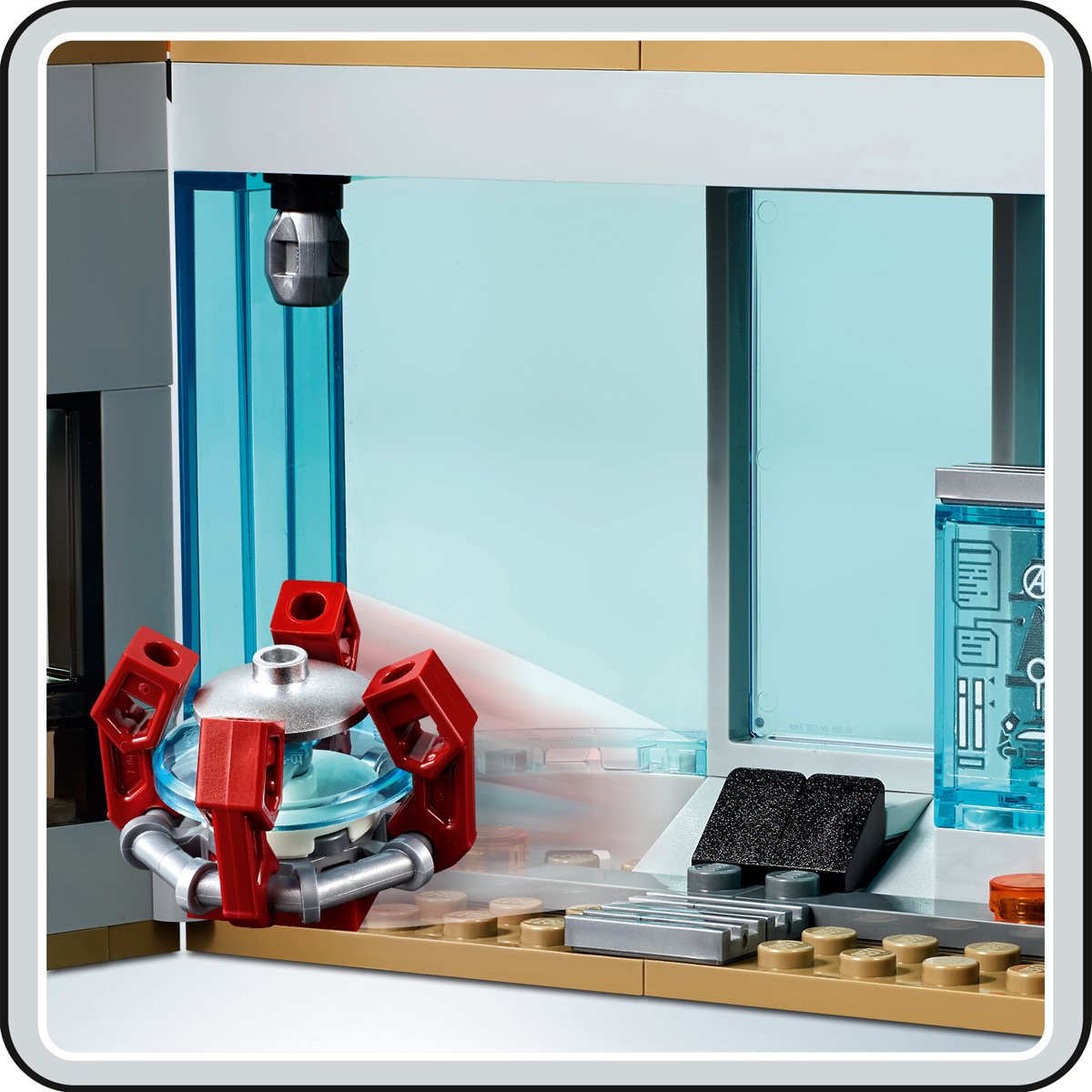 LEGO ตัวต่อเสริมทักษะ เลโก้ Marvel Avengers: Avengers Tower Battle รุ่น 76166