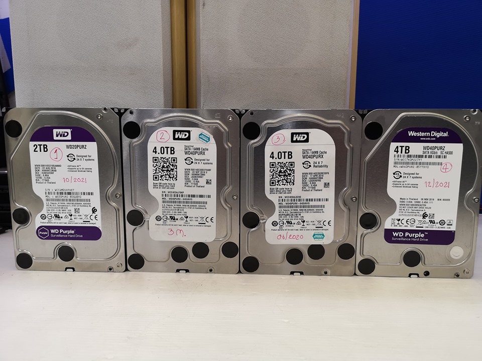 4TB.WD Purple มือสอง สภาพดีๆ