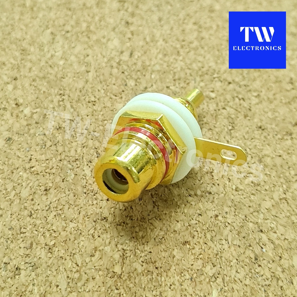 RCA ติดแท่น (สีทอง คาดแดง)