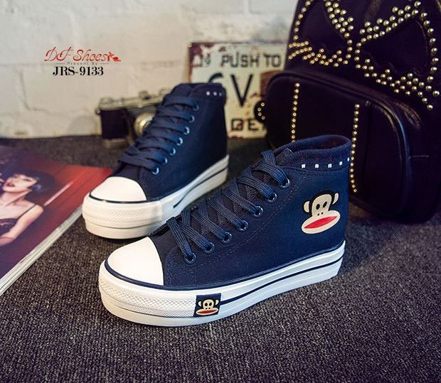 รองเท้าผ้าใบ Style Paul Frank (สีขาว)