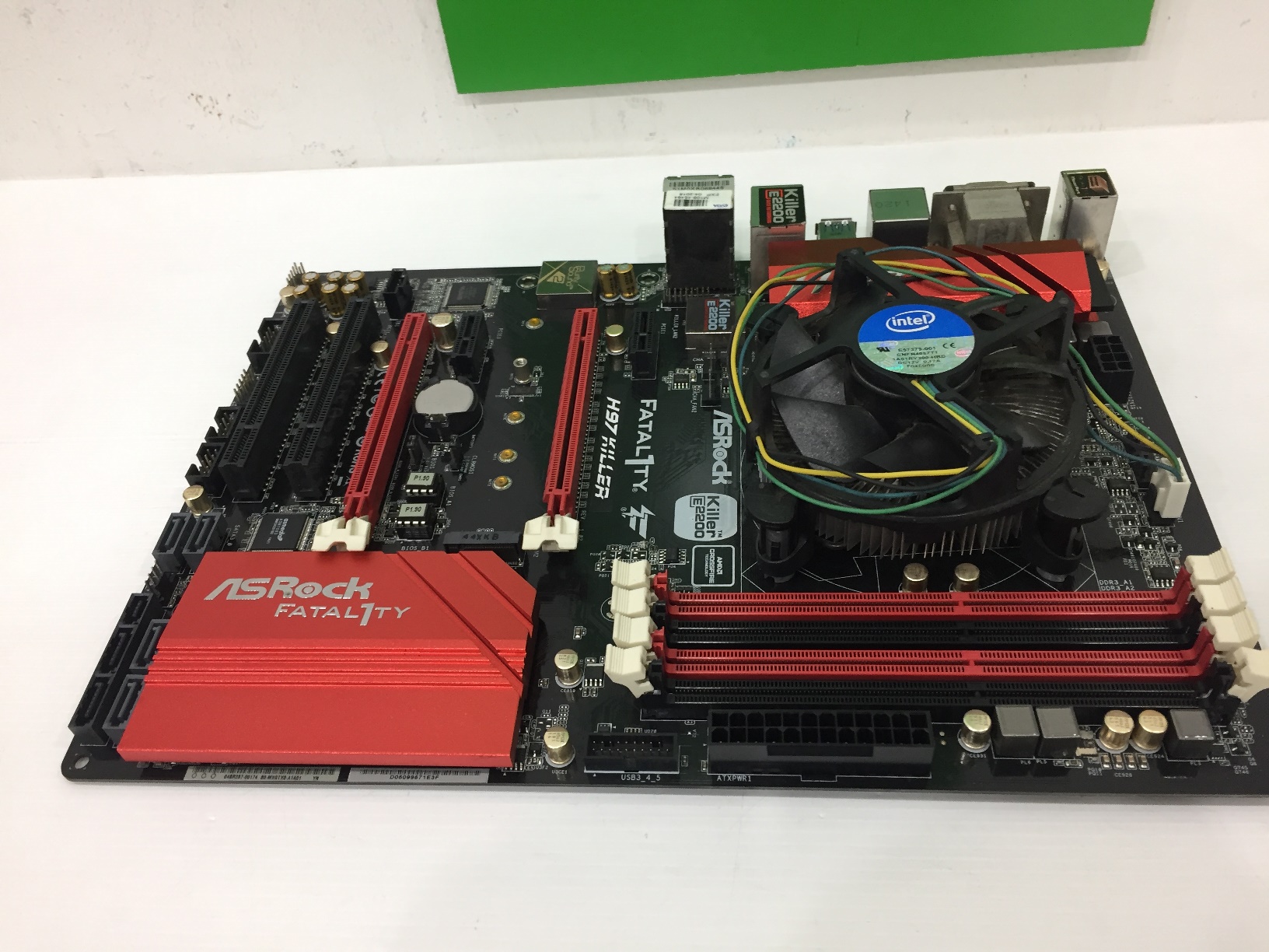 i3-4160 พร้อมบอร์ด Asrock Fatal1ty H97 Killer ไม่มีฝาหลัง