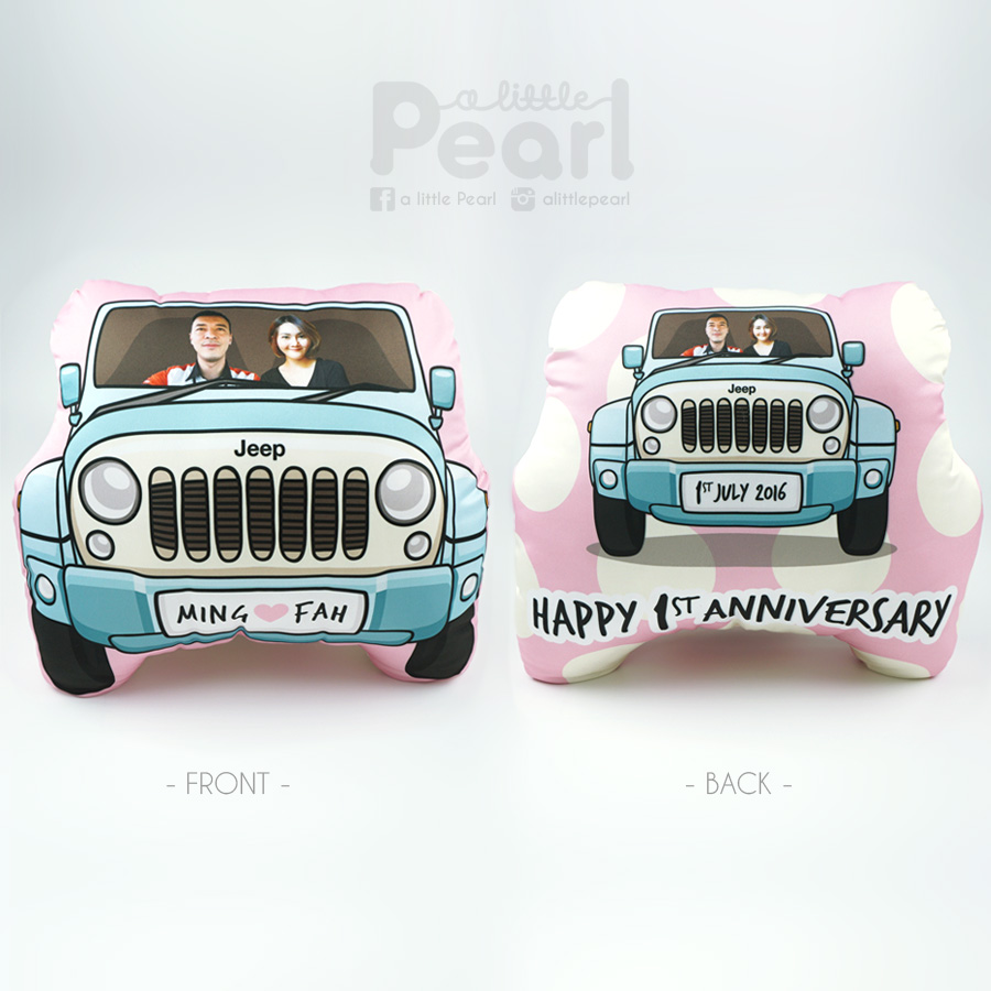 หมอนรถ Jeep