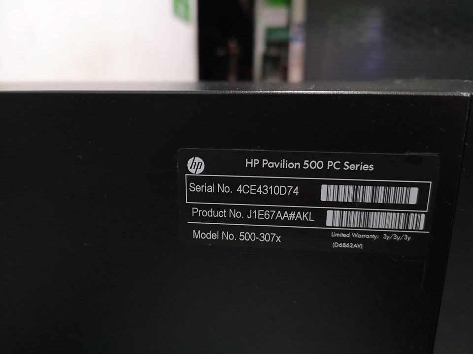 HP PAVILION 500-307X i7-4790