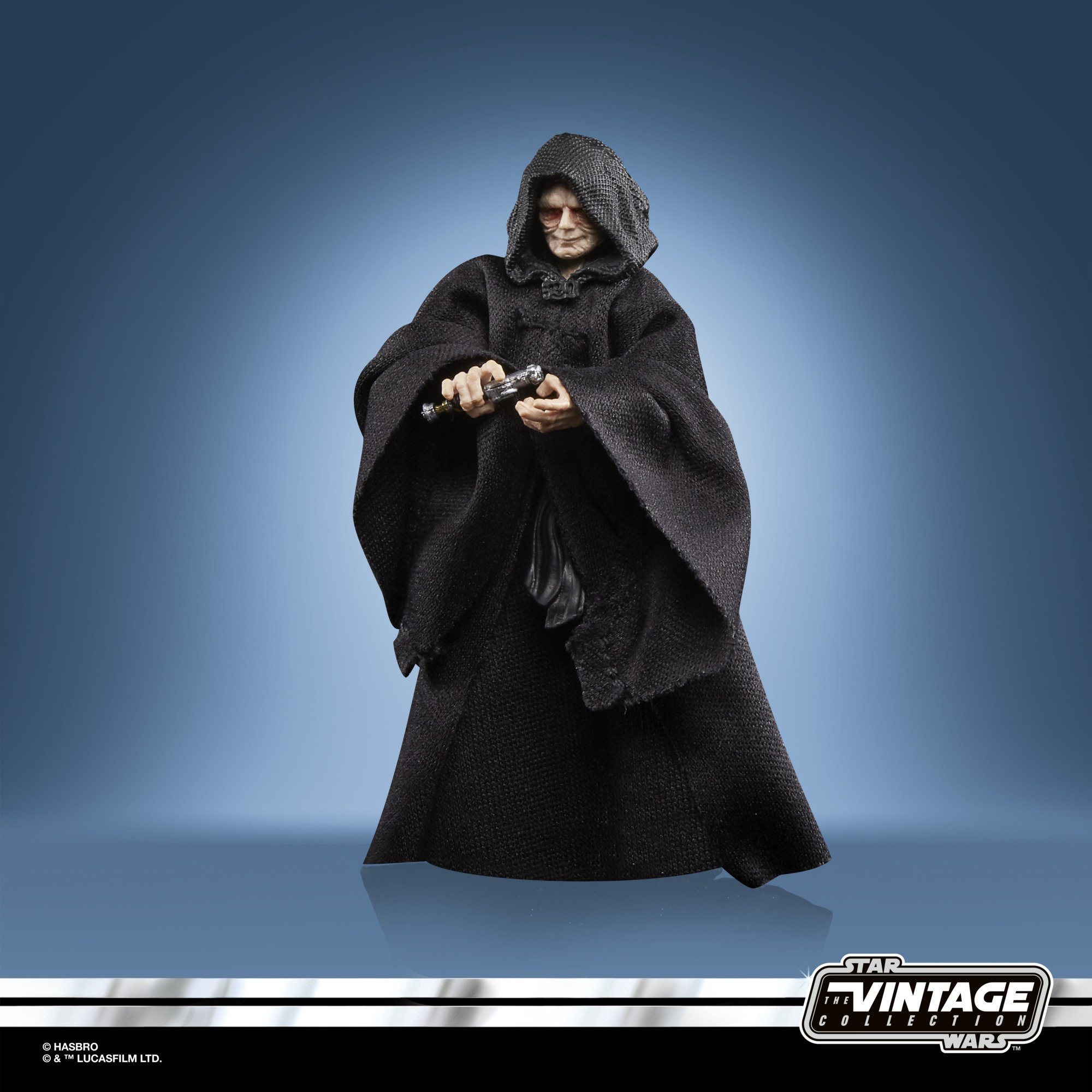 Hasbro Kenner The Vintage Collection Star Wars Emperor’s Throne Room Palpatine (SDCC 2021) 3.75-inch-scale Figure ฮาสโบร สตาร์ วอร์ส หุ่นโมเดลฟิกเกอร์ พัลพาทีน(พร้อมบัลลังก์ และหน้าต่างแบล็คกราวน์) ขนาด 3.75 นิ้ว ลิขสิทธิ์แท้
