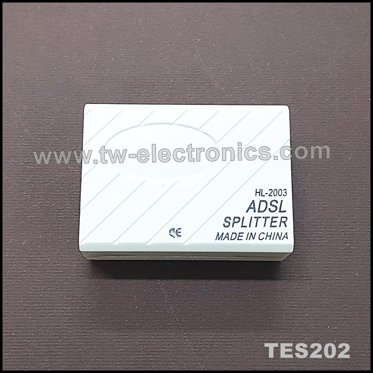กล่องแยกสัญญาณ ADSL Splitter / TES202
