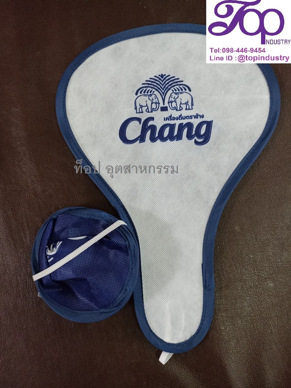 พัดสปริง พัดพับได้ พัดพิมพดิจิตอล พิมพ์พัดไม่จำกัดสี