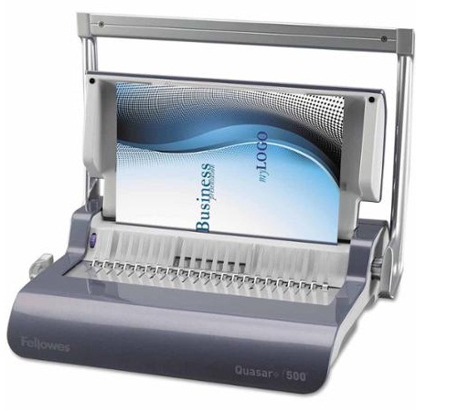 ขายถูก เครื่องเจาะเข้าเล่มเอกสารไฟฟ้า QUASAR 500